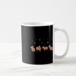 Capybara Frohe Weihnachten Capybaras Lover Funny C Kaffeetasse