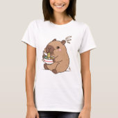 Capybara Funny Animal Lovers T-Shirt (Vorderseite)