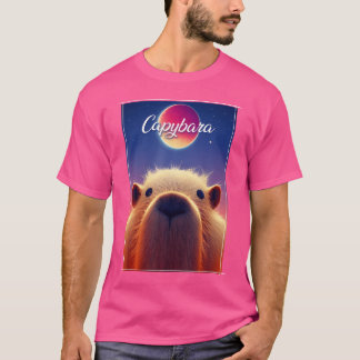 Capybara Funny Capybara Rodent Grass-Eater Capybar T-Shirt