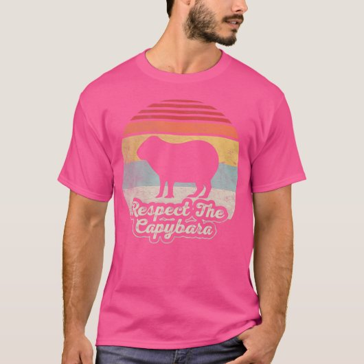 Capybara Funny Capybara T-Shirt (Vorderseite)