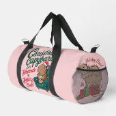 Capybara Funny Christmas Bag Duffle Bag (Rechte Ecke)