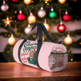 Capybara Funny Christmas Bag Duffle Bag