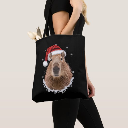 Capybara Funny Christmas Tasche (Von Nahem)