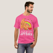 Capybara Funny Süße Tier ist wie Capybara T-Shirt (Vorne ganz)