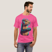 Capybara Funny Video Games Capybara T-Shirt (Vorne ganz)