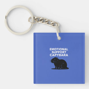 Capybara für emotionale Unterstützung Schlüsselanhänger