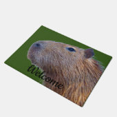 Capybara Fußmatte (Schrägansicht)