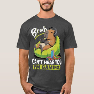 Capybara Gamer Gaming-Geschenk T-Shirt