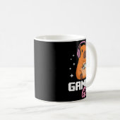 Capybara Gamer Girl Gaming Kaffeetasse (VorderseiteRechts)