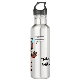 Capybara Gamer Water Bottle – Personalized Name Edelstahlflasche