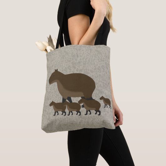 Capybara ganz über Taschen-Tasche Tasche (Von Nahem)