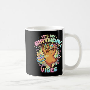 Capybara Geburtstagsfeier Capy Lustig für Männer F Kaffeetasse