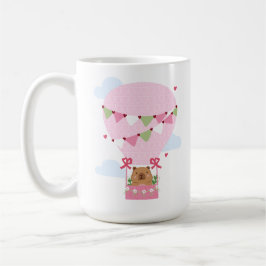 Capybara Geburtstagsfeier Kinderuhr Kaffeetasse