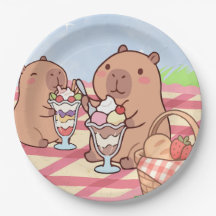 Capybara Geburtstagspicknick
