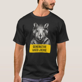 Capybara Generative Diskothek Jockie cooler Spaß T T-Shirt