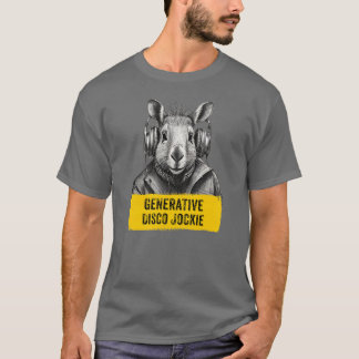 Capybara Generative Diskothek Jockie cooler Spaß T T-Shirt