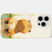 Capybara Genießen Sie das Wasser Case-Mate iPhone Hülle (Rückseite (Horizontal))