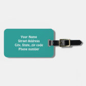 Capybara Gepäckanhänger (Vorderseite horizontal)