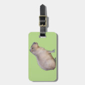 Capybara Gepäckanhänger (Vorderseite vertikal)