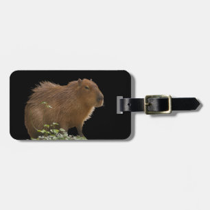 Capybara Gepäckmarke Gepäckanhänger