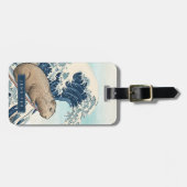 Capybara Gepäcksmarken Gepäckanhänger (Vorderseite horizontal)