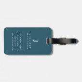 Capybara Gepäcksmarken Gepäckanhänger (Rückseite horizontal)