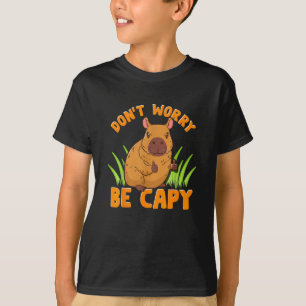 Capybara-Geschenk Niedlich Lustig Zoo-Tierliebhabe T-Shirt