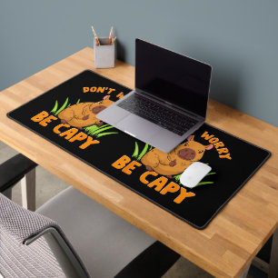 Capybara Geschenk Niedlicher Zoo Tierbesitzer Pr Schreibtischunterlage