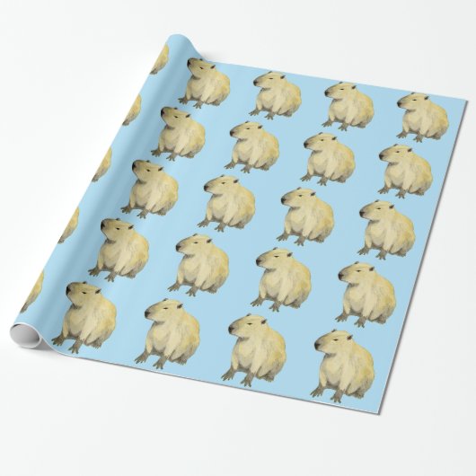 Capybara Geschenkpapier (Ungerollt)