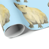 Capybara Geschenkpapier (Rolleneckpunkt)