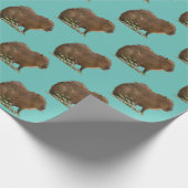 Capybara Geschenkpapier (Ecke)