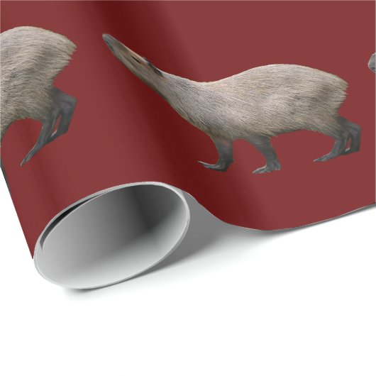 Capybara Geschenkpapier (Rolleneckpunkt)