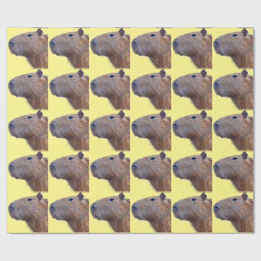 Capybara Geschenkpapier (Flach)