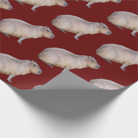 Capybara Geschenkpapier (Ecke)