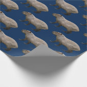 Capybara Geschenkpapier (Ecke)