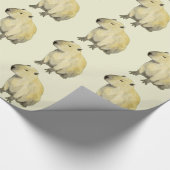 Capybara Geschenkpapier (Ecke)