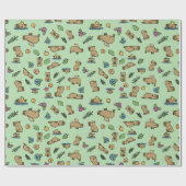 Capybara Geschenkpapier (Flach)