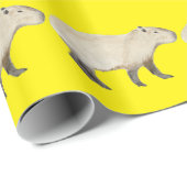 Capybara Geschenkpapier (Rolleneckpunkt)