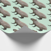 Capybara Geschenkpapier (Ecke)