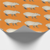 Capybara Geschenkpapier (Ecke)