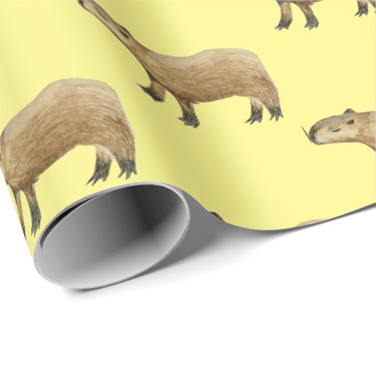 Capybara Geschenkpapier (Rolleneckpunkt)