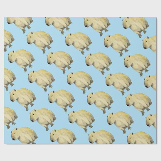 Capybara Geschenkpapier (Flach)