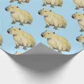 Capybara Geschenkpapier (Ecke)