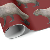 Capybara Geschenkpapier (Rolleneckpunkt)
