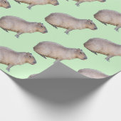 Capybara Geschenkpapier (Ecke)