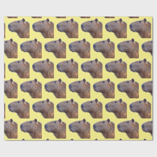 Capybara Geschenkpapier (Flach)