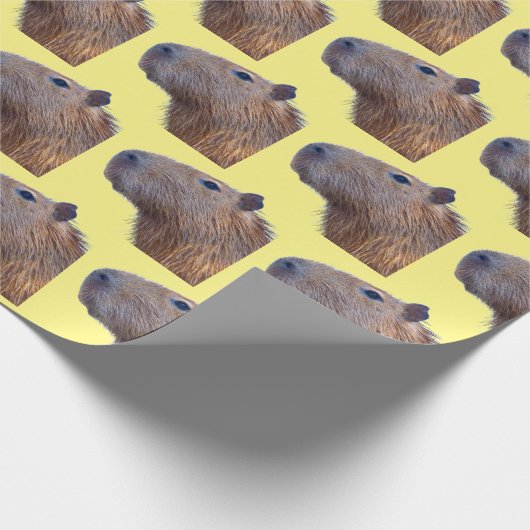 Capybara Geschenkpapier (Ecke)