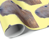 Capybara Geschenkpapier (Rolleneckpunkt)
