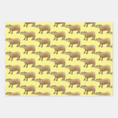 Capybara Geschenkpapier Set (Vorderseite 3)