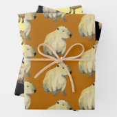 Capybara Geschenkpapier Set (Beispiel)